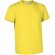 Camiseta para personalizar con logo Racing Valento calidad-precio inmejorable 100% algodón 160 g/m2 amarillo limon