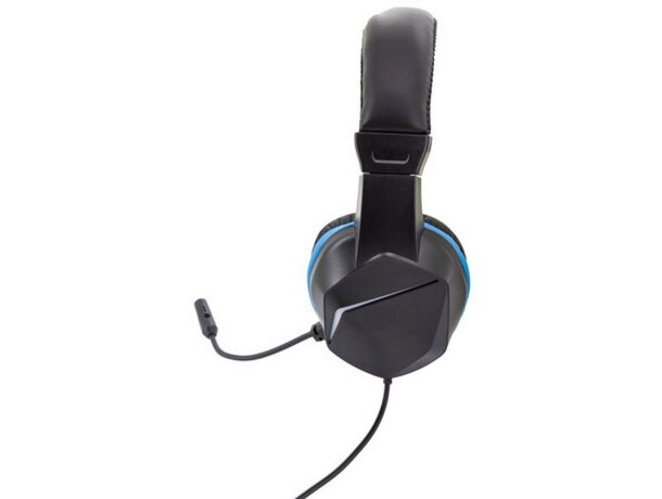 Auriculares gaming azul