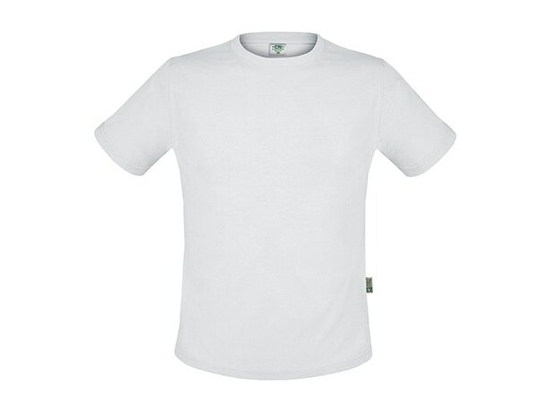 Camiseta de algodón 160g Natur blanco