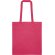 Bolsa de asa algodon Kelso personalizado rosa