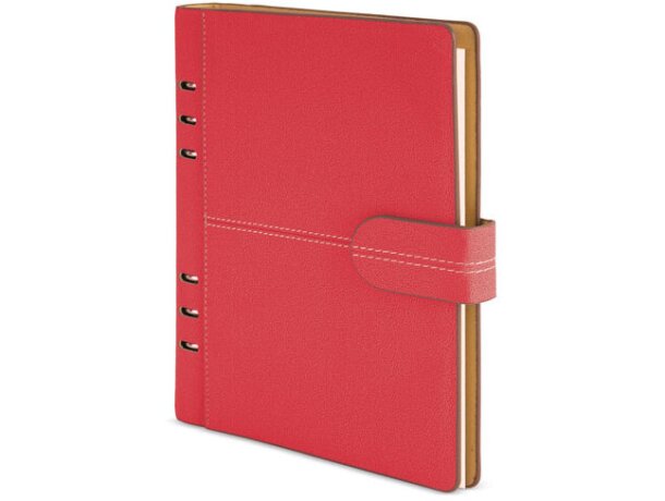 Agenda milan camel dia pagina personalizadas rojo