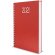 Agenda anilla metalizada Nick personalizado rojo