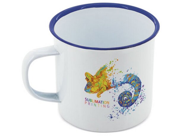 Mug sublimacion Retro azul