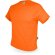 Camiseta de algodón 160g Natur naranja