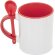 Mug sublimacion redonda con cuchara Neiva rojo