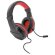 Auriculares gaming rojo