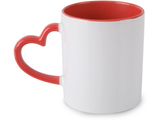 Tazas con Mug sublimacion Corazon 300ml Se vende en múltiplos de 36