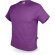 Camiseta de algodón 160g Natur lila