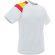 Camisetas con logotipo transpirables de poliéster 145 g/m2 Blanco