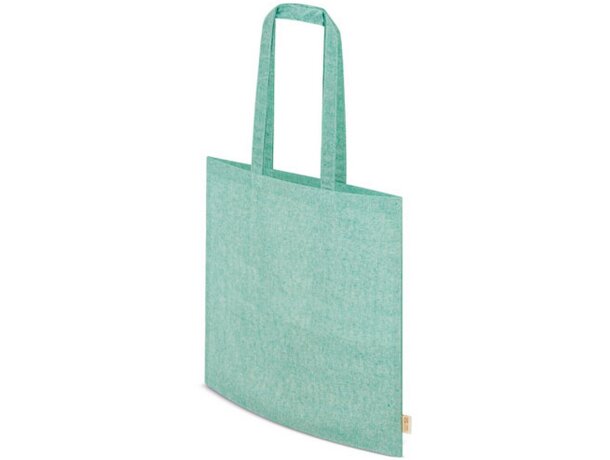 Bolsa de algodón reciclado verde