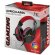 Auriculares gaming rojo