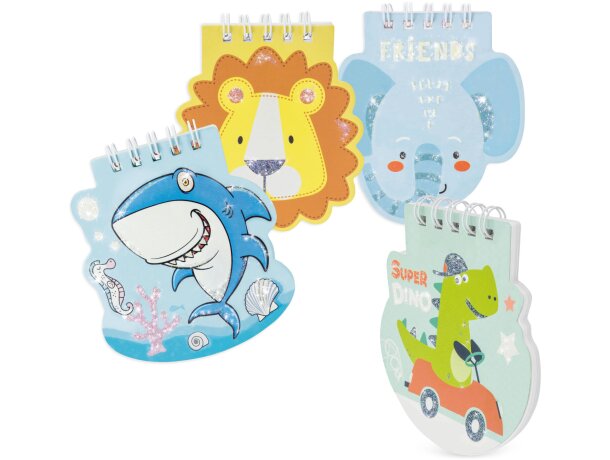 Set de libretas infantiles Zooloco (8 pcs)