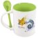 Mug sublimacion redonda con cuchara Neiva verde