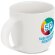 Mug ceramica Nescoffee blanca