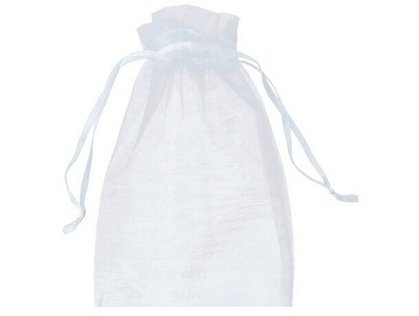 Bolsa regalo organza 15*10 cm Cristel blanco