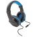 Auriculares gaming azul