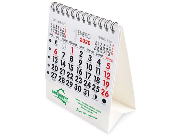 Calendario sobremesa Elkin personalizado