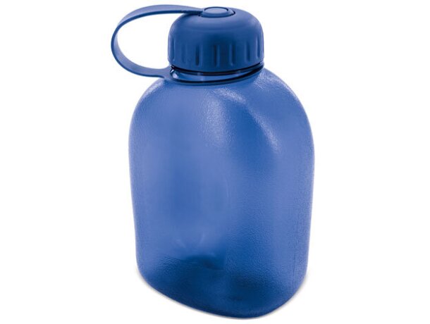 Botella Comando modelo cantimplora personalizada azul