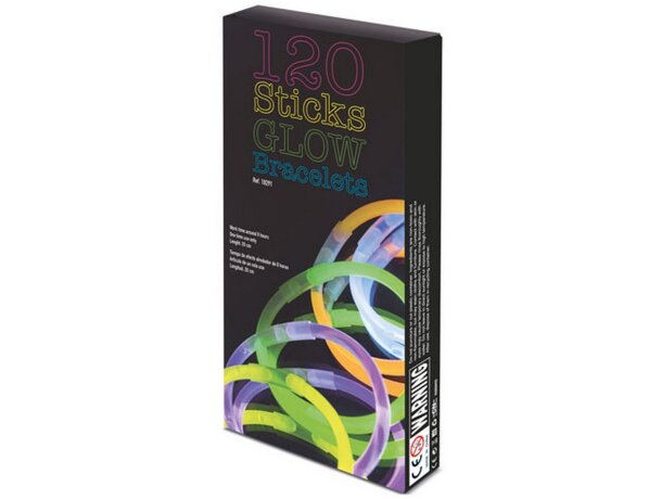 Pulseras luminosas Neón (pack de 120)