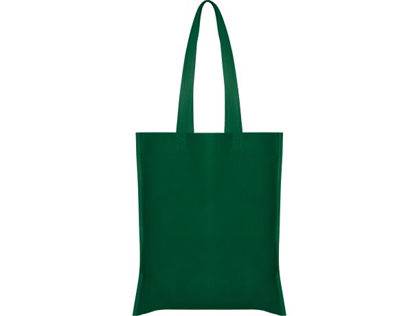 Bolsas non woven Crest termosellada 36x40 asa larga 70cm Verde botella detalle 29