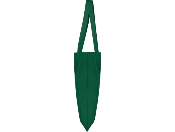 Bolsas non woven Crest termosellada 36x40 asa larga 70cm Verde botella detalle 31