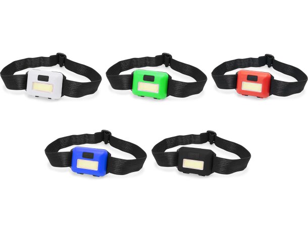 Linterna personalizado Flash deportiva con cinta multiusos y 8 luces LED COB Blanco detalle 4