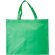 Bolsas de non woven con Orca laminada mate asas reforzadas RPET Verde helecho