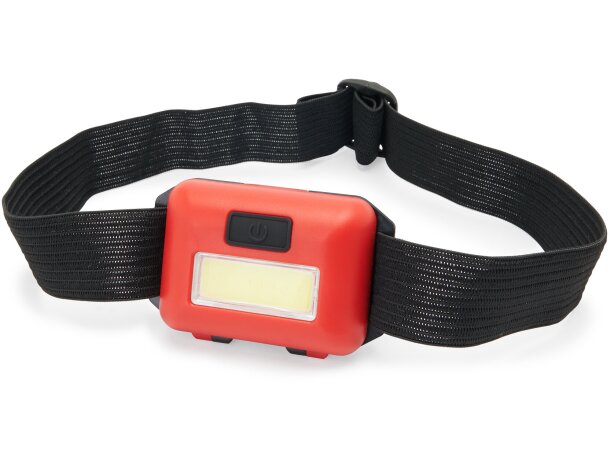 Linterna personalizado Flash deportiva con cinta multiusos y 8 luces LED COB Rojo detalle 10