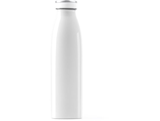 Botellas de acero inoxidable Kemy 500ml térmicas doble pared blancas Blanco detalle 4