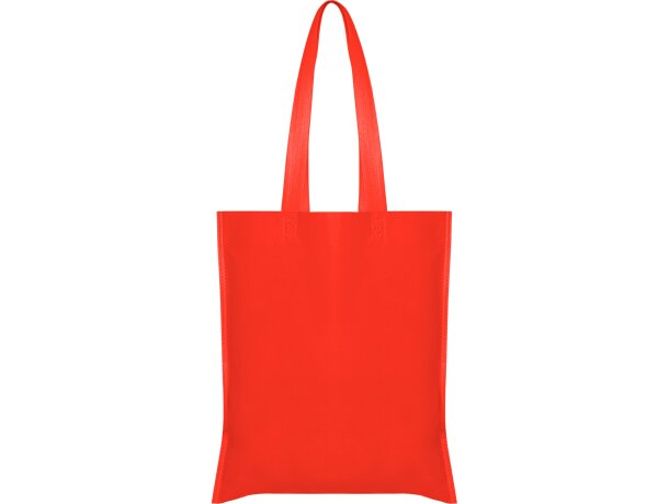 Bolsas non woven Crest termosellada 36x40 asa larga 70cm Rojo detalle 32