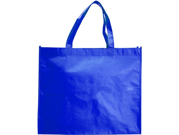 Bolsas de non woven con Orca laminada mate asas reforzadas RPET Royal detalle 6