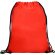 Mochila de cuerdas personalizada poliéster 210D 60 g/m2 Cuanca Rojo detalle 18