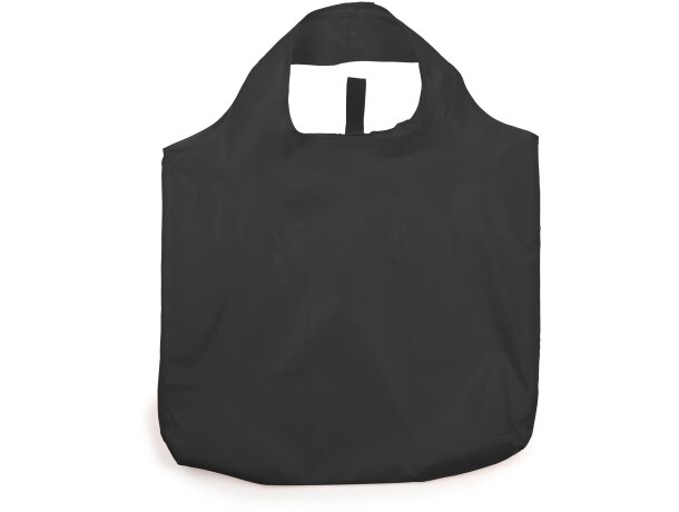 Bolsas plegables con elástico Toco en suave poliéster 190T Negro detalle 6