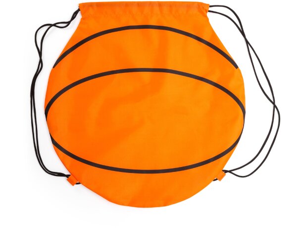 Mochila infantile personalizada Milano con cordones poliéster 190T Baloncesto detalle 4