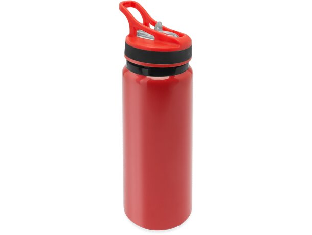 Botellas de aluminio personalizadas Chito con boquilla retráctil 680ml Rojo detalle 16