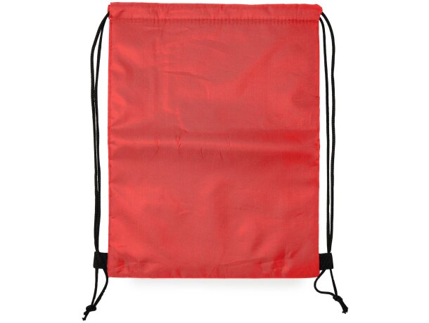 Mochila de cuerdas promocional Graja con interior isotérmico de aluminio Rojo detalle 11