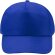 Gorras de béisbol personalizable rPET Calisto Royal detalle 7