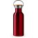 Botellas de acero inoxidable personalizadas Bidón Boina 620ml bambú Rojo