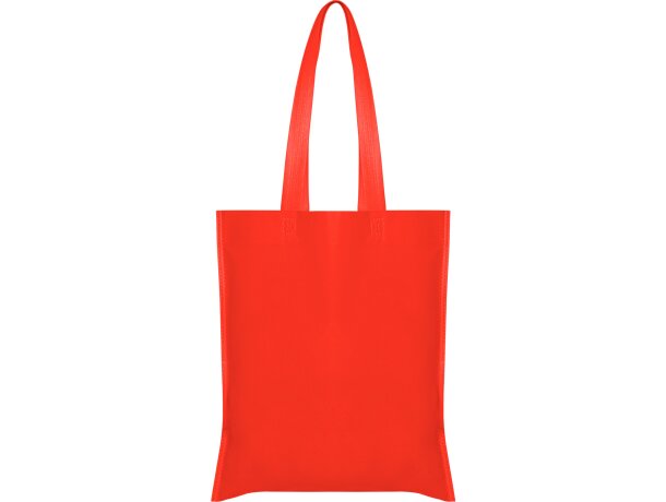 Bolsas non woven Crest termosellada 36x40 asa larga 70cm Rojo detalle 33