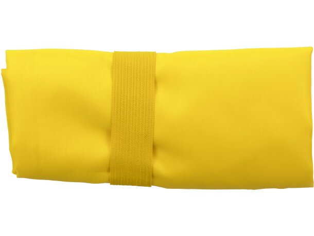 Bolsas plegables con elástico Toco en suave poliéster 190T Amarillo detalle 9