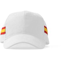 Gorras de béisbol Iberis 6 paneles algodón bandera nacional velcro