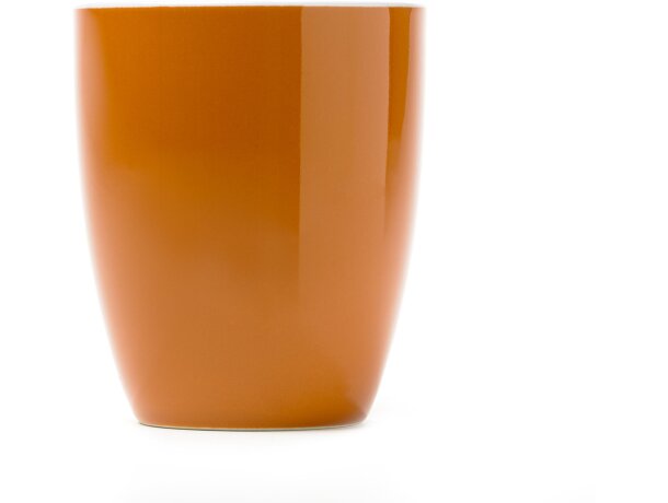 Tazas de cerámica Nolo esmalte a color aptas microondas lavavajillas 300ml Naranja detalle 16