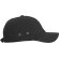 Gorras de béisbol personalizable algodón 260 g/m2 Terra Negro detalle 8