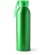 Botellas de aluminio reciclado Lewik con tapón y cinta a juego 600ml Verde helecho