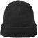 Gorro de invierno para merchandising con dobladillo acrílico 40 g/m2 Planet Negro