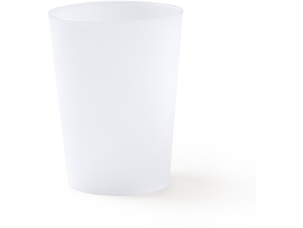 Vaso de plástico promocional Pontal reutilizable en PP flexible 500ml Transparente detalle 3