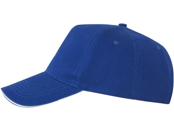 Gorra de béisbol barata algodón 170 g/m2 Eris Royal detalle 14