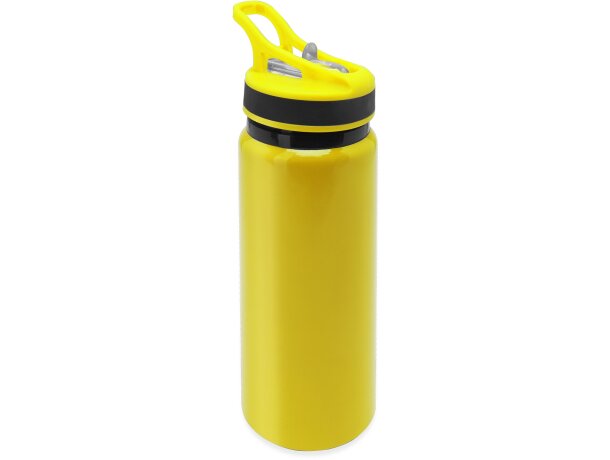 Botellas de aluminio personalizadas Chito con boquilla retráctil 680ml Amarillo detalle 10