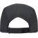 Gorra running para publicidad Mercury ligera tres paneles ajustable velcro Negro detalle 11