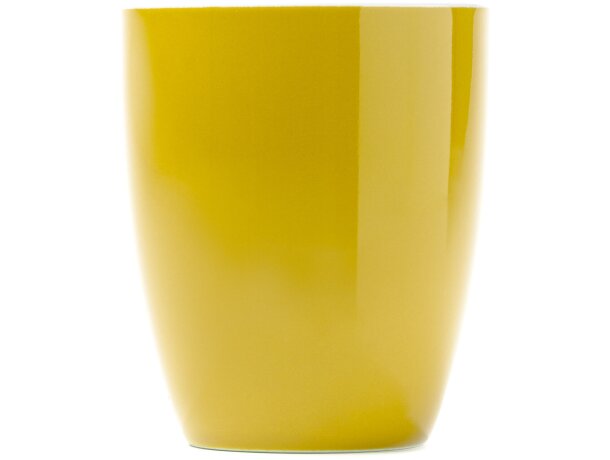 Tazas de cerámica Nolo esmalte a color aptas microondas lavavajillas 300ml Amarillo detalle 7